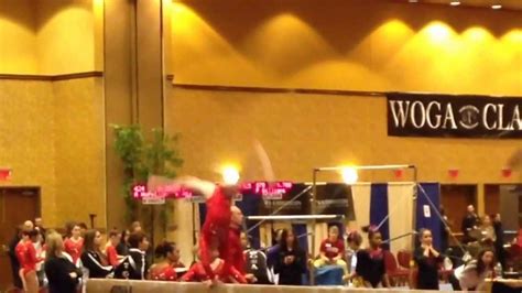 Deanna West Beam 2014 Woga Classic Level 10 Youtube