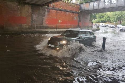 Glasgow weather LIVE updates: City streets flooded and businesses ...