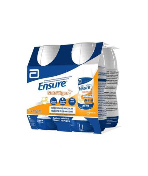 Ensure Nutrivigor Botellas Sabor Vainilla Ml