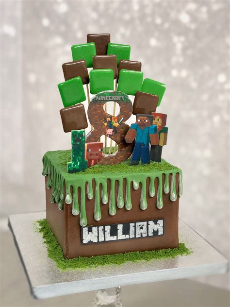 Майнкрафт торт Maincraft Cake | Тематические торты, Торт minecraft ...