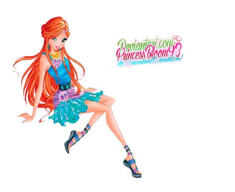 Winx Club Bloom Fairy Jungle Couture Pngs By Princessbloom93 On