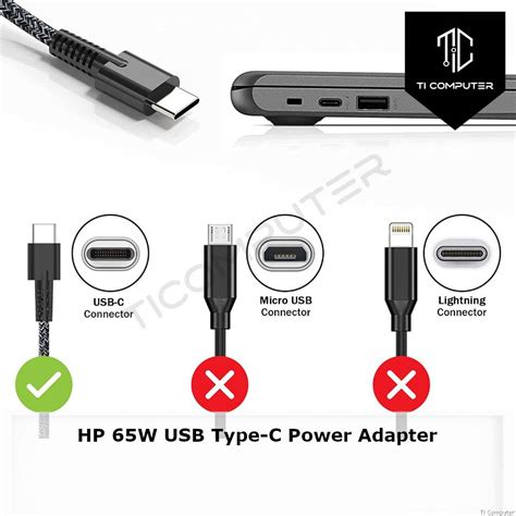 Hp W V A Usb Type C Laptop Charger L Tpn Ca L