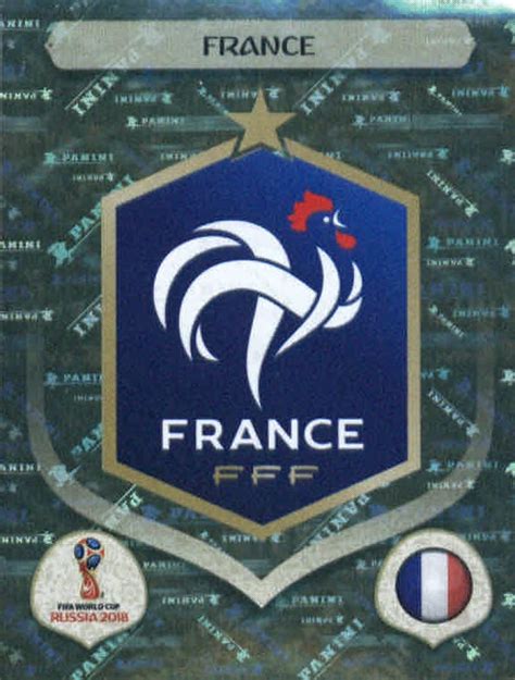 Panini World Cup Stickers Russia Team Logo France Official