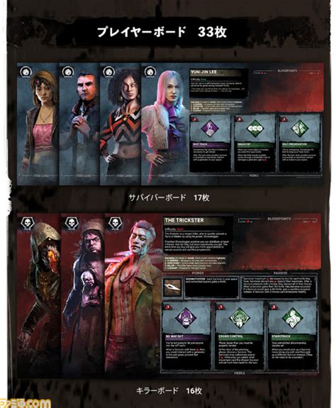 【dbd】『dead By Daylight』のボードゲームがクラファンにて先行販売。キラーとサバイバーに分かれて行う命がけのゲームシステムを