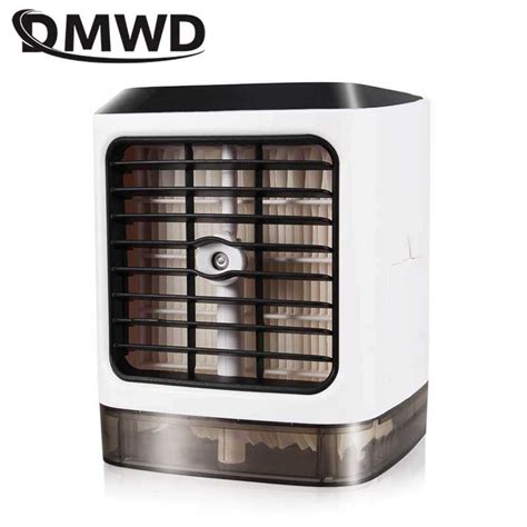 Dmwd Mini Portable Air Conditioner Humidifier Purifier Usb Air Cooler