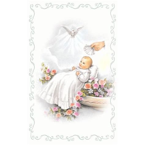 Baptism personalized prayer card – Artofit