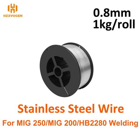 Hzxvogén Mig Gázhuzalok Rozsdamentes Acél Huzal 0,8 Mm 1Kg Roll Mig ...