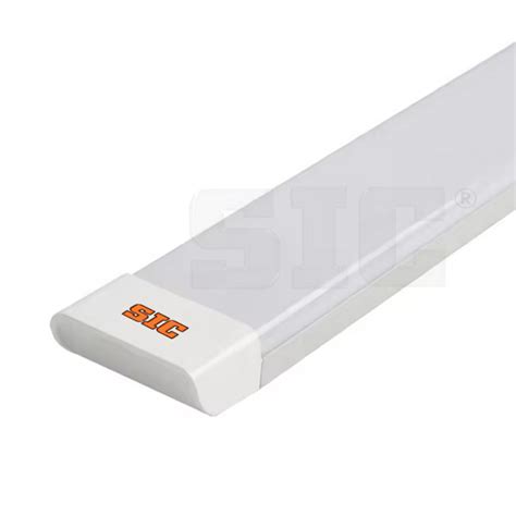 Sic Led Smd Surface Mounted Flat Batten Linear Tube Light Ft W V