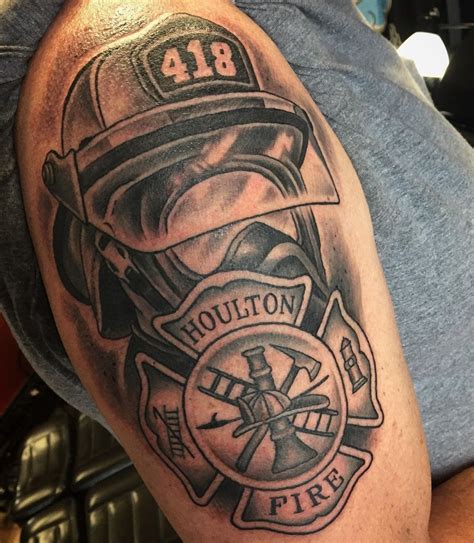 101 Amazing Firefighter Tattoo Designs You Need To See Brandweer