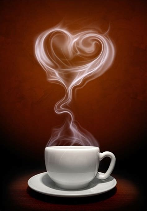 Coffee Heart Steam Coffee Love Coffee Lover Coffee Art