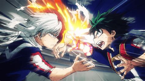 Deku Vs Todoroki Wallpapers - Wallpaper Cave