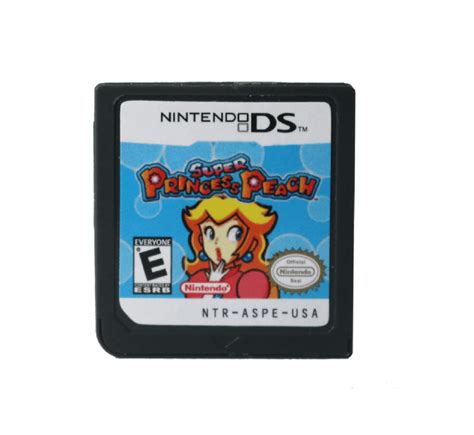 Super Princess Peach DS Of The Game Cartridges Card DS NDS NDSL NDSI