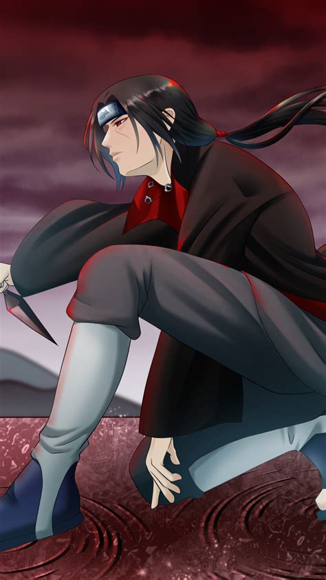 720x1280 Resolution Itachi Uchiha 4k Naruto Fan Art 2022 Moto G X