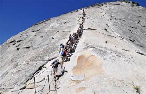 climb Half Dome in Yosemite