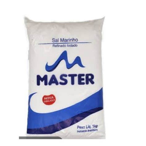 Sal Master Refinado 1Kg Campelo