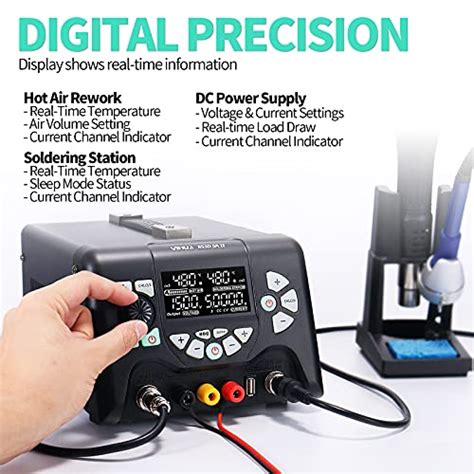 Yihua D A Ii In Hot Air Rework Soldering Iron Station And Dc