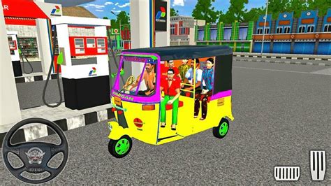 Indian Tuk Tuk Auto Rickshaw Driving Bus Simulator Indonesia 2