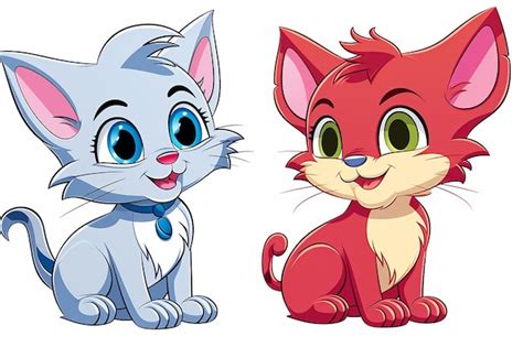 Vector De Dibujos Animados Tom Y Jerry Con Decoraci N Foto Premium