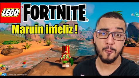 Fortnite Lego Explorando A Ilha Maldita Youtube