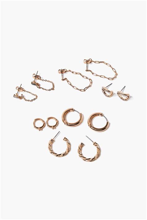 Variety Hoop Earring Set