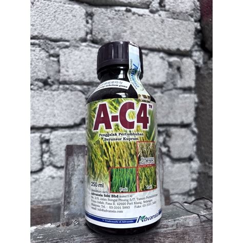 A C4 Racun Kulat Padi BLB BPB Rendam 250ML Shopee Malaysia