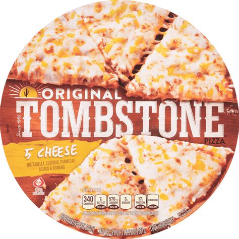 Tombstone Pizza Original 5 Cheese Cheese Reasors