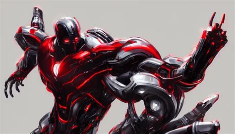 Concept Art Of Ultron By Jama Jurabaev Trending On Stable Diffusion