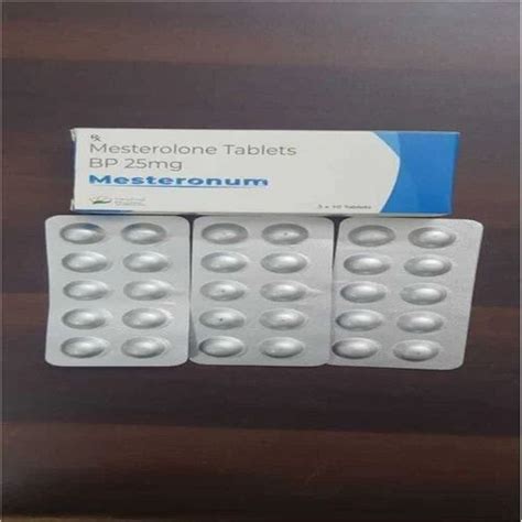 Mesterolone Mg Tablet Bp For Orally At Rs Box Of Pieces In