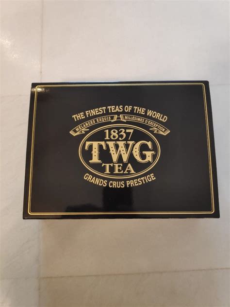 Twg Tea Grands Crus Prestige Tea Set Earl Grey Black Tea Silver Moon