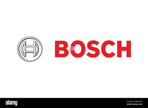 Robert Bosch Gmbh Logo Fond Blanc Photo Stock Alamy