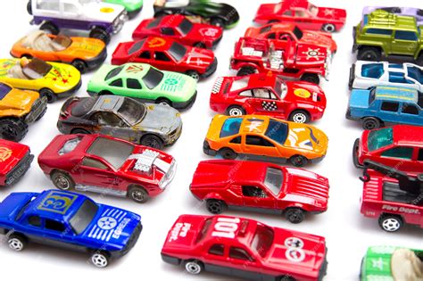 Free Photo | Colorful car toys
