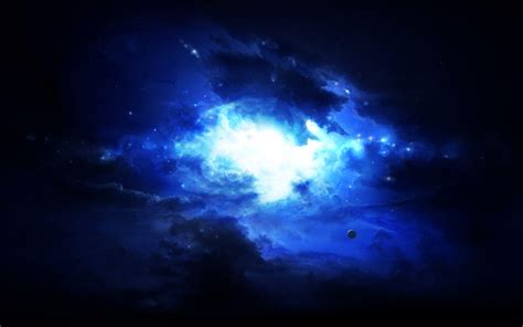 Blue Nebula Wallpapers Top Free Blue Nebula Backgrounds Wallpaperaccess