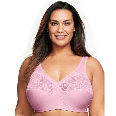 Glamorise Magic Lift Moisture Control Soft Cup Support Bra