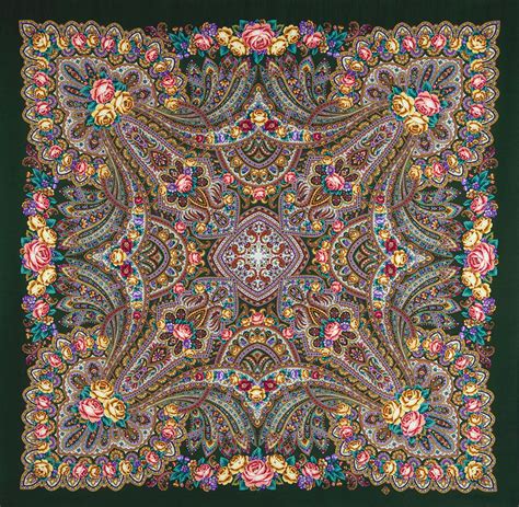 Узоры Славянской Души. Павловопосадский платок. Часть 4. Обсуждение на ...