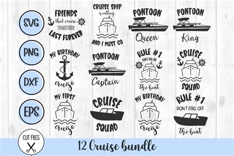 Cruise Svg Bundle Cruise Svg Dxf Png Graphic By Dreanartdesign