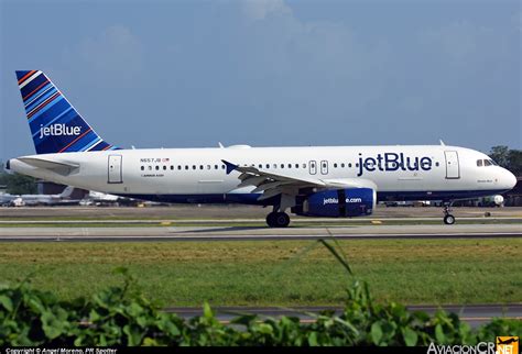 N Jb Jet Blue Airbus A Aviacioncr Net