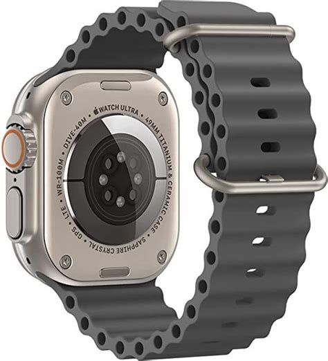 Силиконовый ремешок для часов apple watch 42mm 44mm 45mm 49mm SE Ultra ...