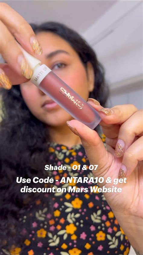 Nude Brown Lipstick Use Code ANTARA10 Get Discount On Mars Website