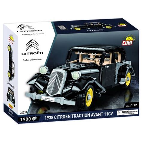 TOY CITROËN TRACTION AVANT 11C 1938 2120 BLOCKS BLACK CITROËN