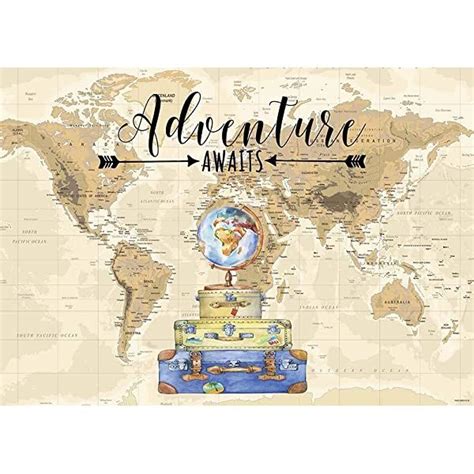 Mocsicka Adventure Awaits Backdrop You'll Go Baby Shower Photo