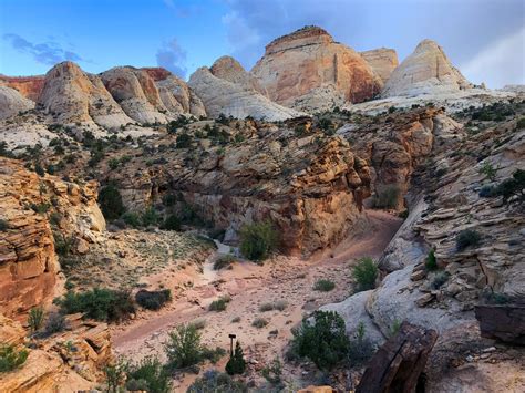 Capitol Gorge From The Spur Trail To The Tanks In Capitol Reef National