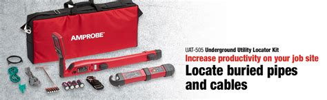 Amprobe UAT 505 Underground Utility Locator Kit Amazon Industrial