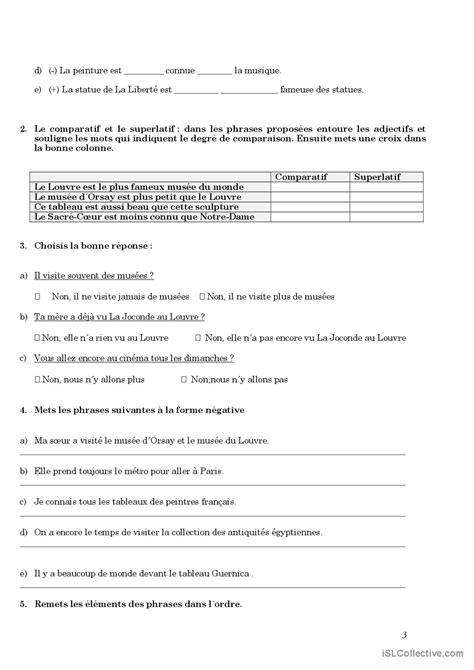 Un Contrôle Français Fle Fiches Pedagogiques Pdf And Doc