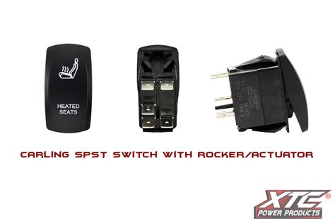 Heated Seats Rocker Switch Xtc Power Products