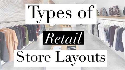 Types Of Retail Store Layouts Youtube