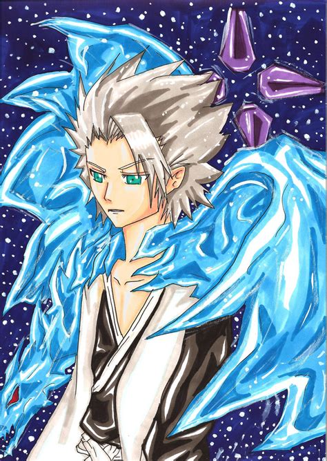 Toshiro Hitsugaya bankai by mooglemo on DeviantArt