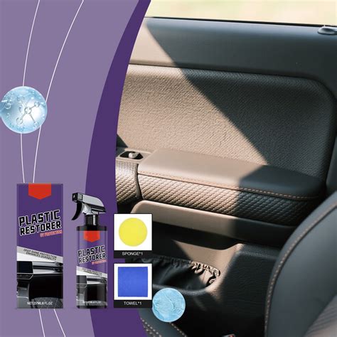 Werulen Under $5 ! Plastic Restorer for Cars Ceramic Trims Coating