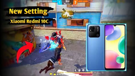 Xiaomi Redmi 10C Free Fire Sensitivity Dpi Setting YouTube