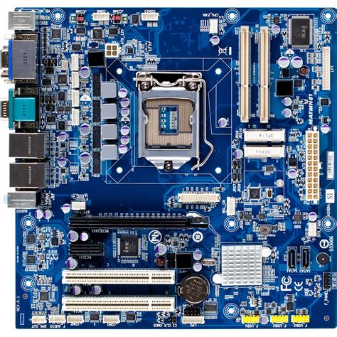 Uatx H A Micro Atx Motherboard With Intel H Chipset Support Th