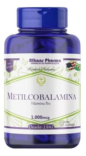 Metilcobalamina Vitamina B Mcg C Psulas Mercadolibre